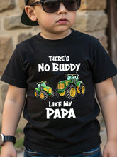 Boys Tractor Graphic Slogan Crew Neck Tee - Onyx