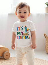Boys It's My Birthday Graphic T-Shirt - Ivory | 21 Century Kids