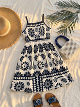 Girls Floral Print Spaghetti Strap Flared Sundress - Ivory | 21 Cen...
