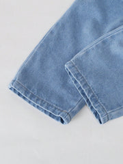 Boys Wide-Leg Barrel Denim Jeans - Chambray | 21 Century Kids
