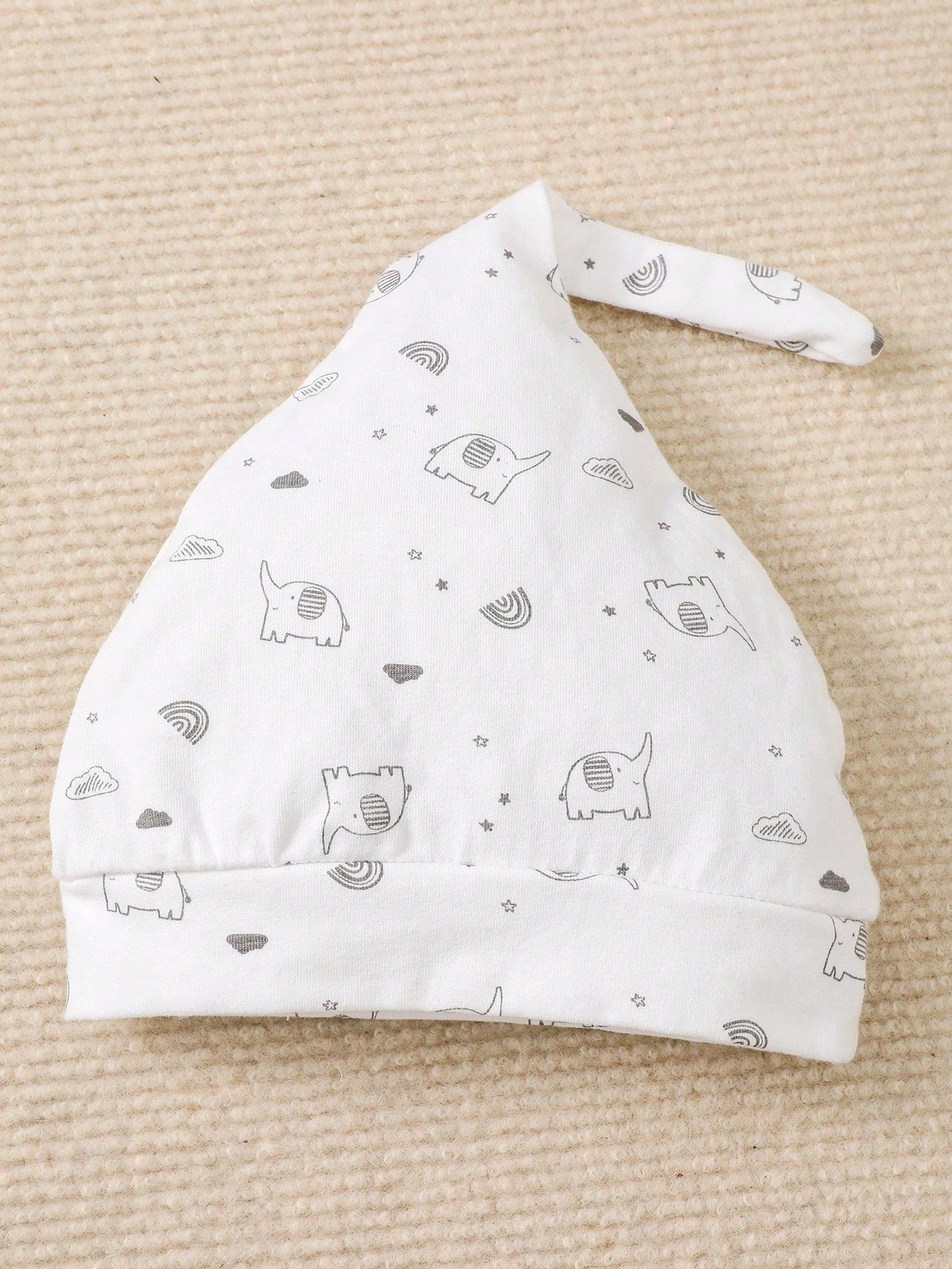 3pcs Baby Boys Elephant Print Kimono Tee & Pants Set - Ivory | 21 C...
