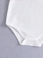 2pcs Baby Boys Polo Bodysuit & Shorts Set - Ivory | 21 Century Kids