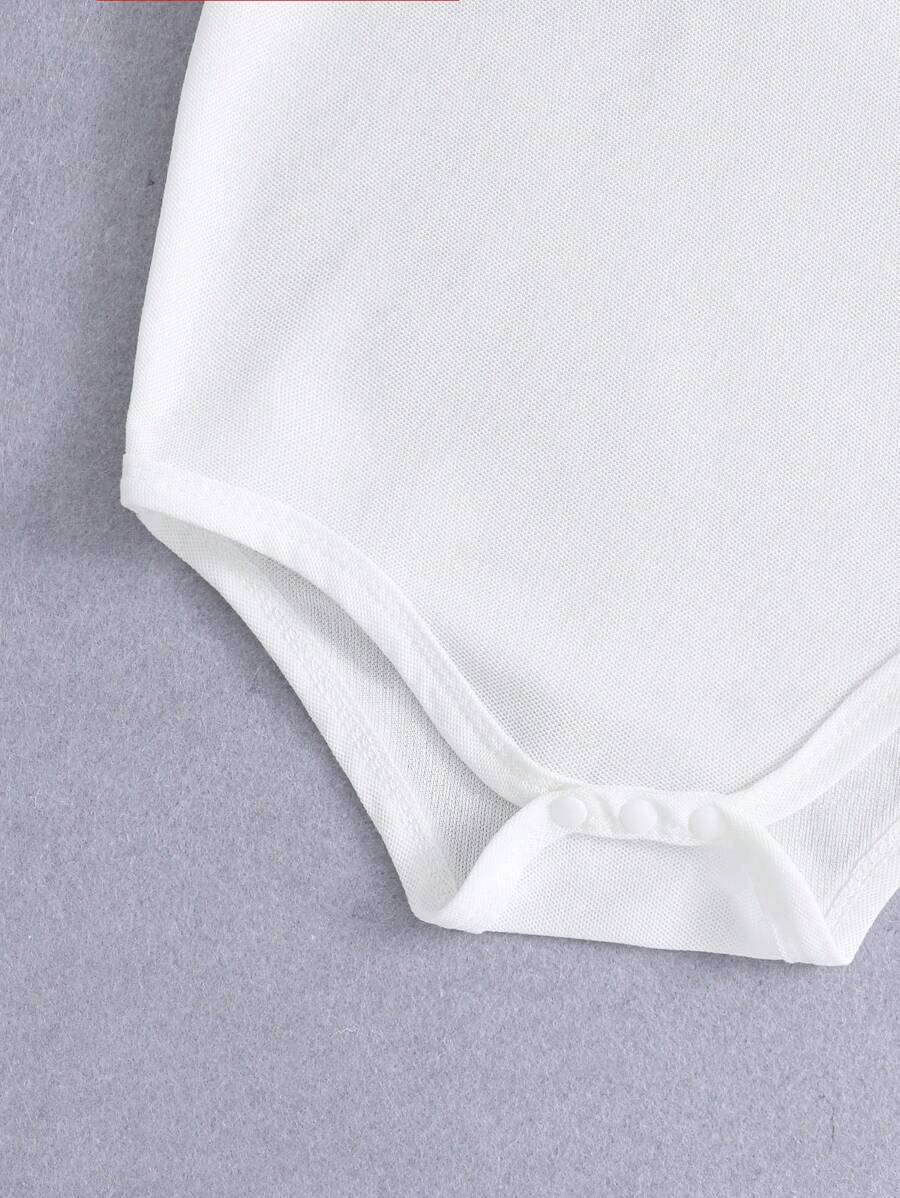 2pcs Baby Boys Polo Bodysuit & Shorts Set - Ivory | 21 Century Kids