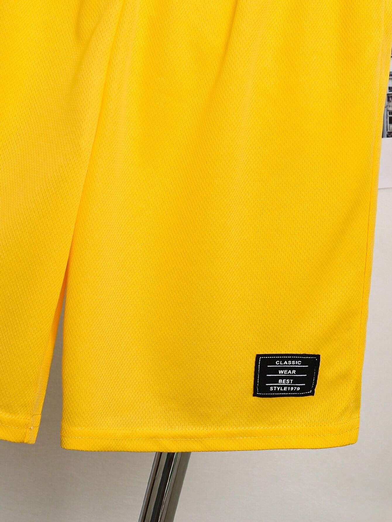 2pcs Big Boys Pinstripe Tee & Shorts Set - Ivory | 21 Century Kids