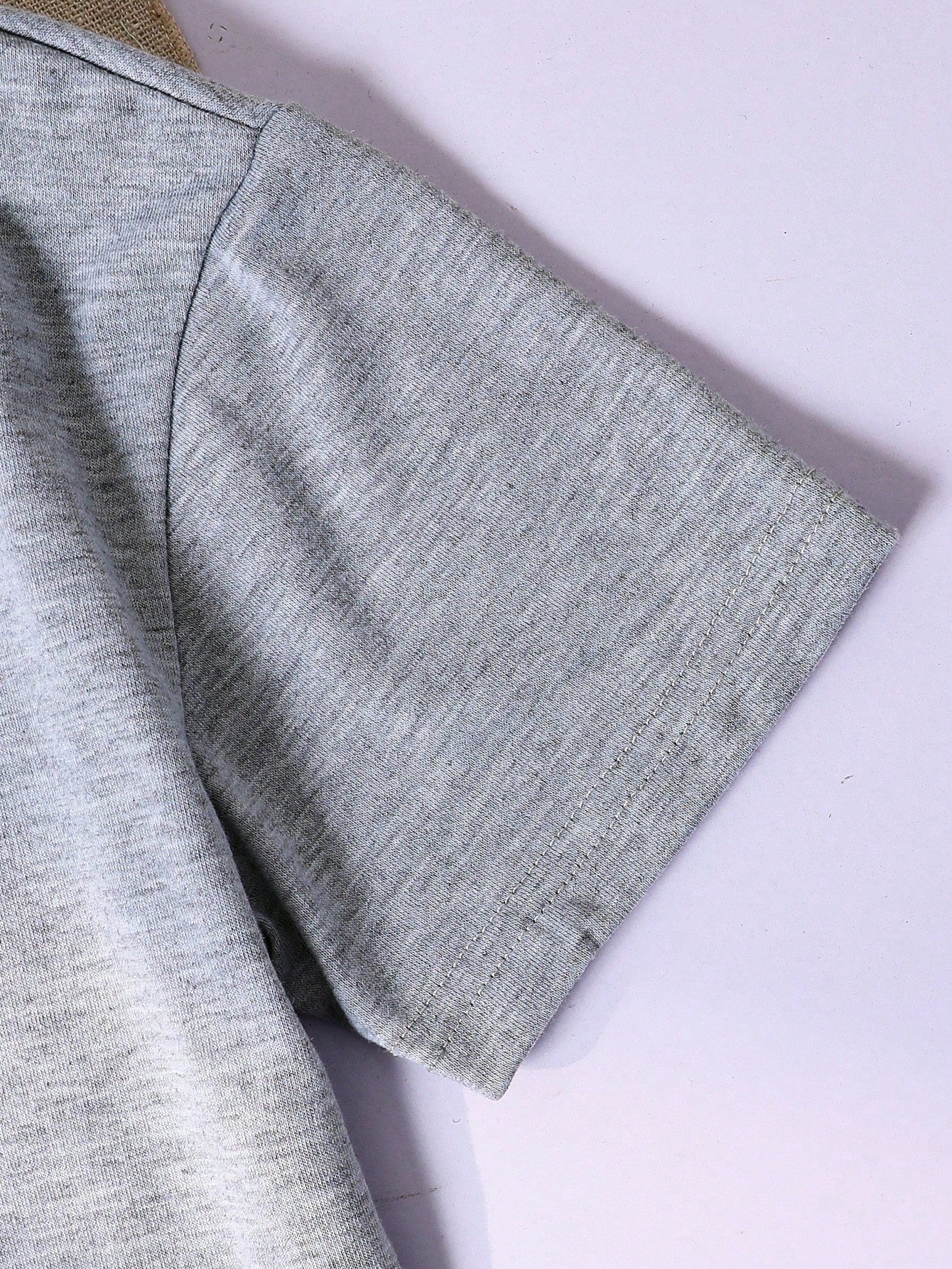 Girls 'Periodt' Graphic Tee & Shorts Set - Slate