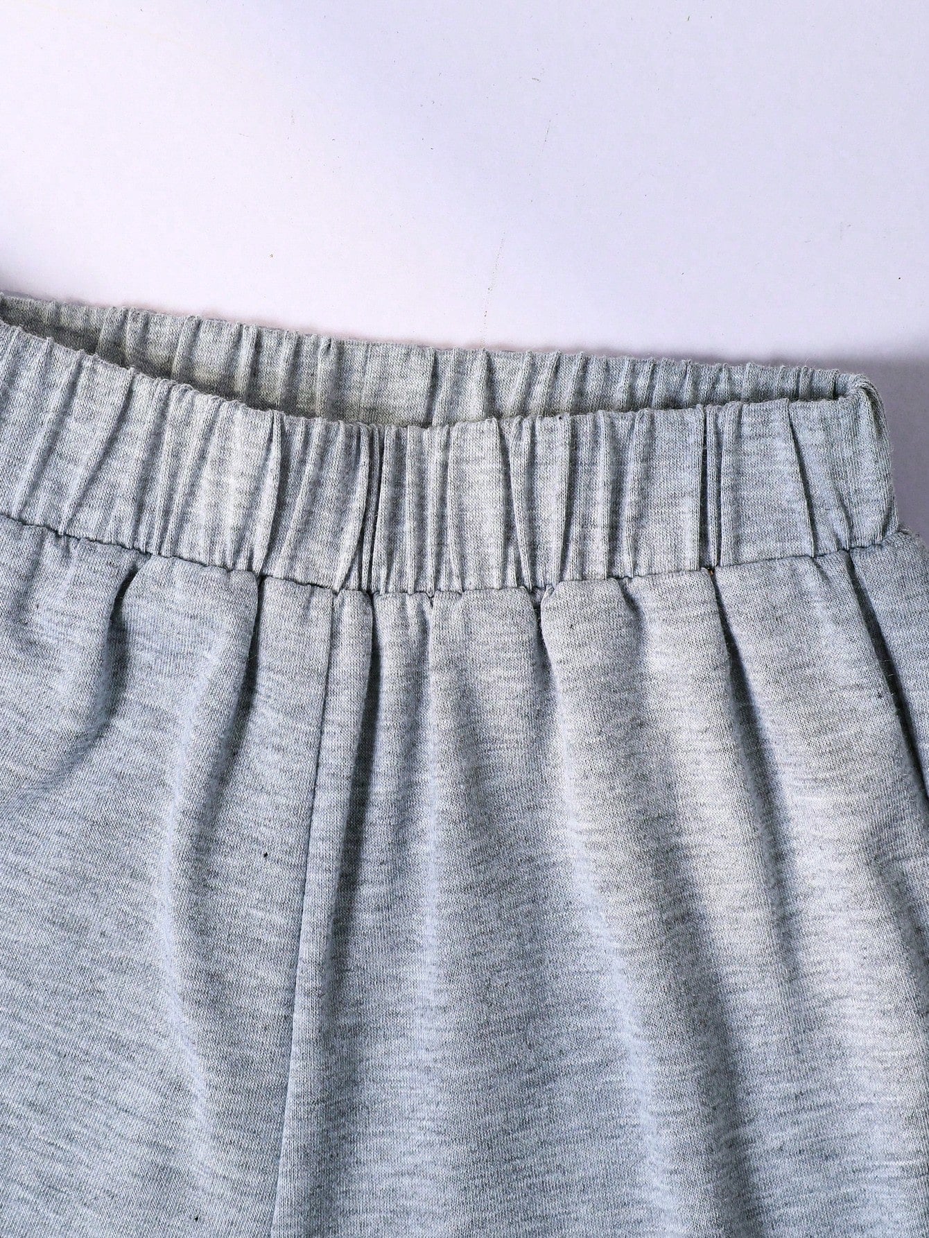 Girls 'Periodt' Graphic Tee & Shorts Set - Slate
