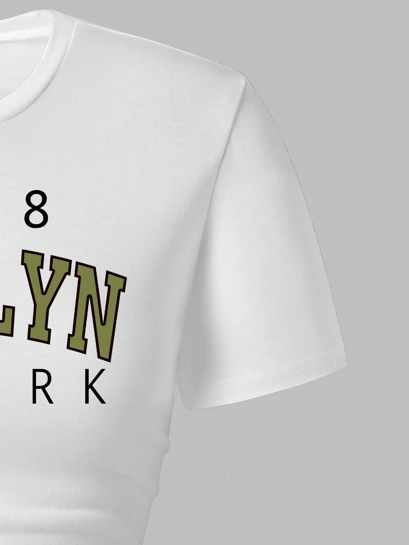 2pcs Big Girls Brooklyn Graphic Crop Tee & Cargo Pants Set - Sage |...