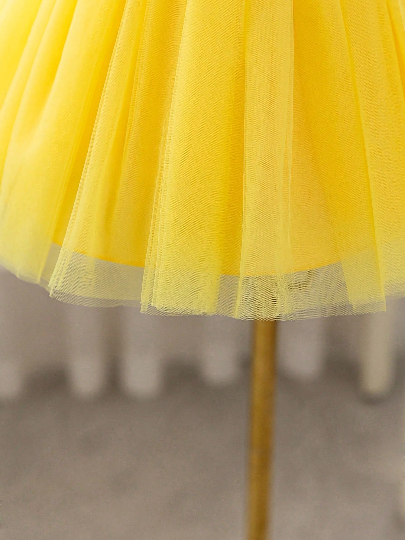 Girls Pearl-Trim Bow Tulle Ball Gown Dress - Buttercup | 21 Century...
