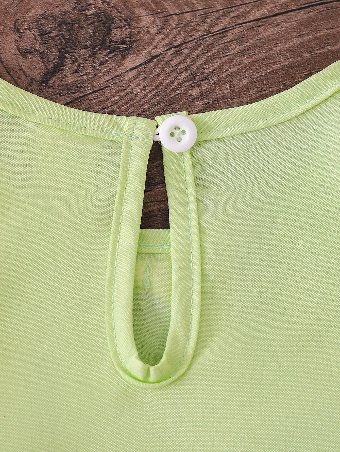 Girls Floral Trim Camisole Top & Shorts Set - Sage