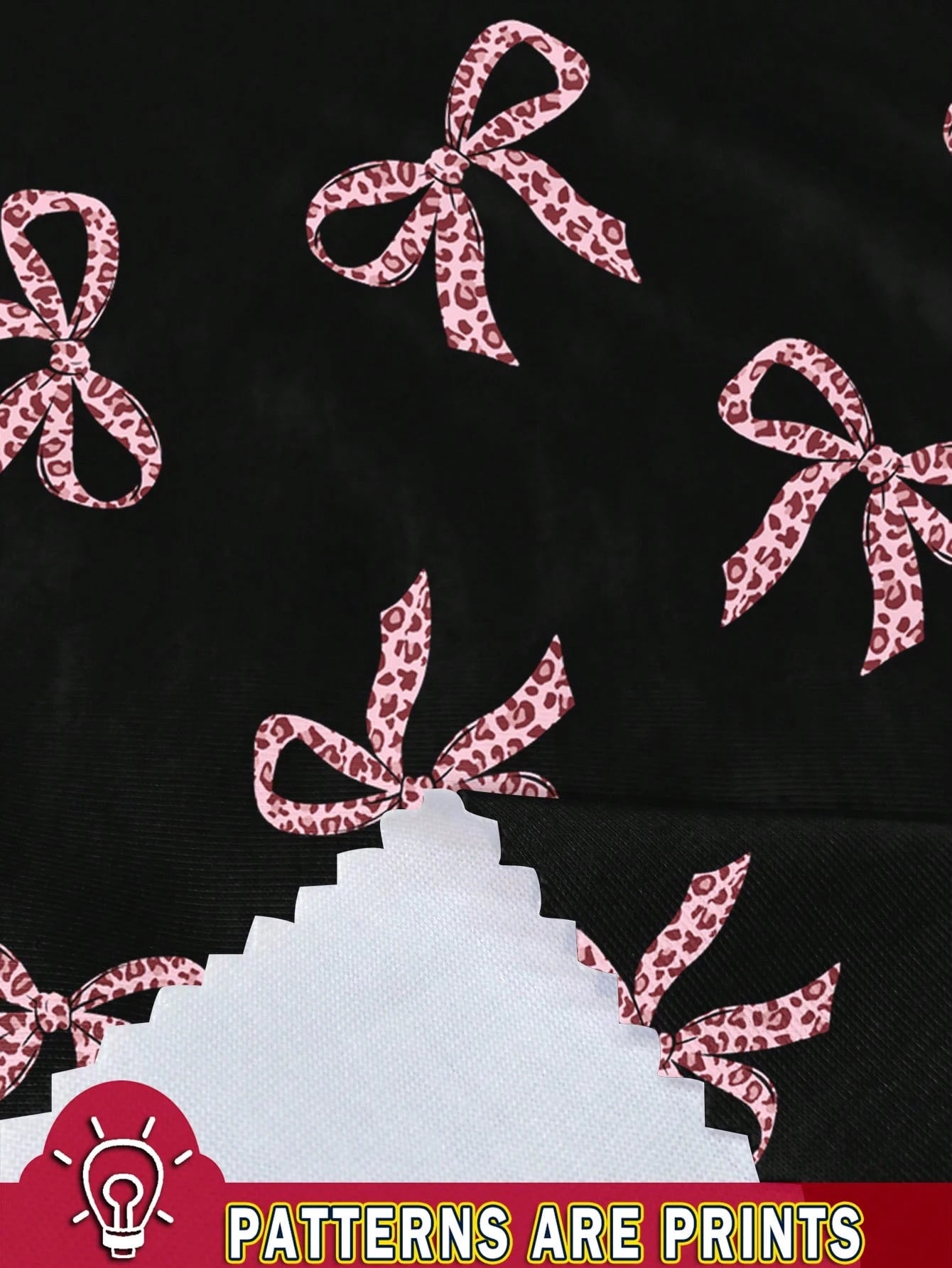 2pcs Little Girls Leopard Bow Print Tee & Flare Pants Set - Blush |...