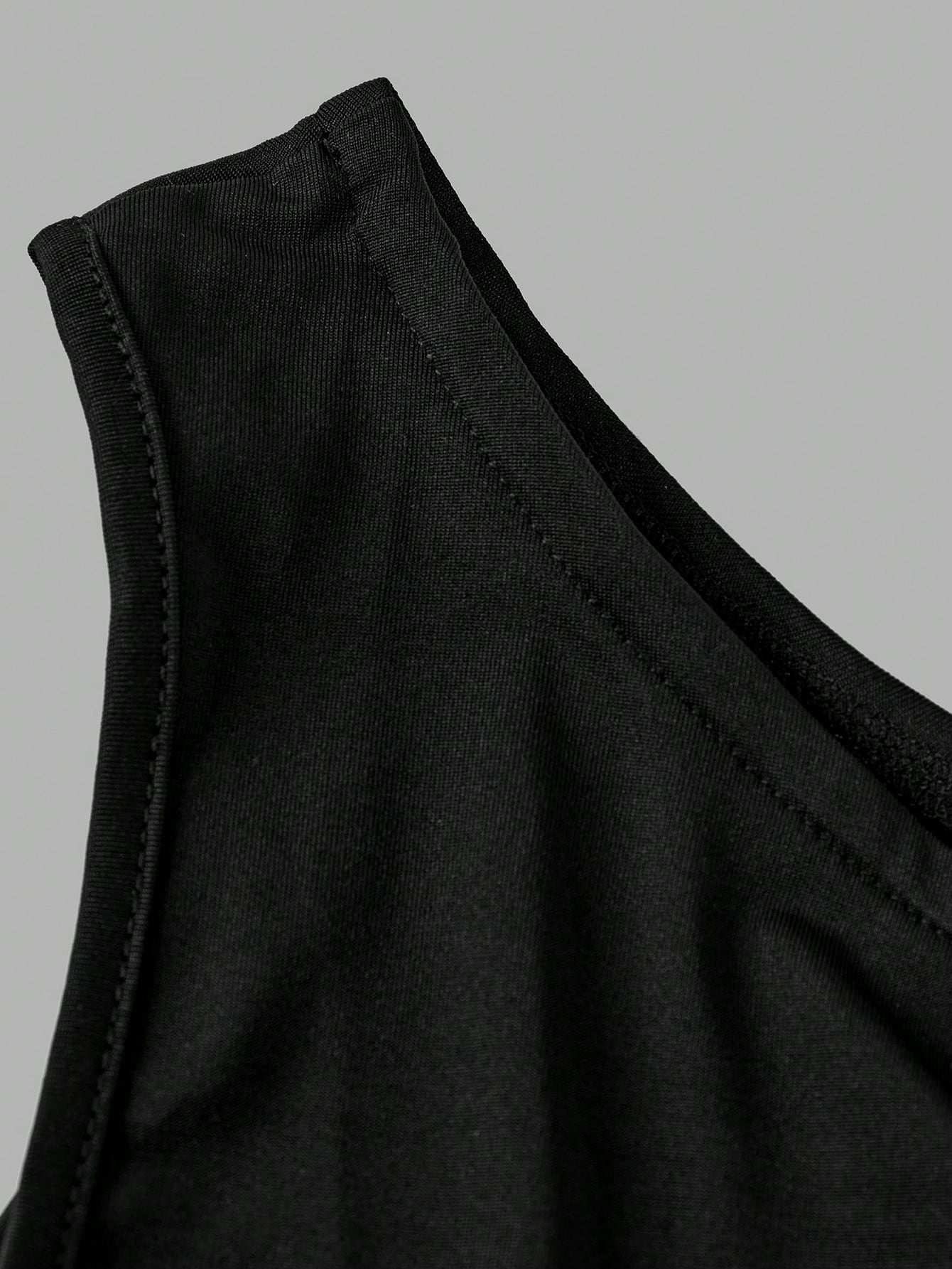 Big Girls Asymmetric One-Shoulder Colourblock Skater Dress - Onyx |...