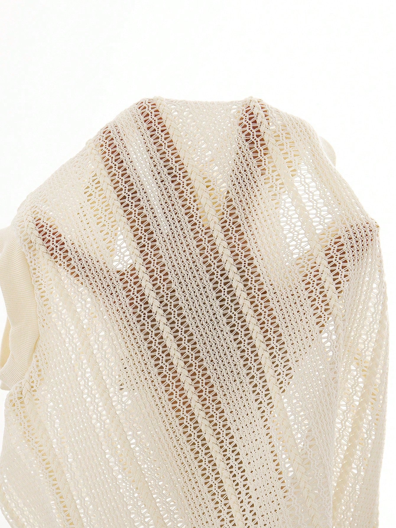 2pcs Boys Crochet-Knit Sleeveless Vest & Tank Set - Latte | 21 Cent...