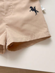 2pcs Baby Unisex Polo Shirt & Chino Shorts Set - Ivory | 21 Century...
