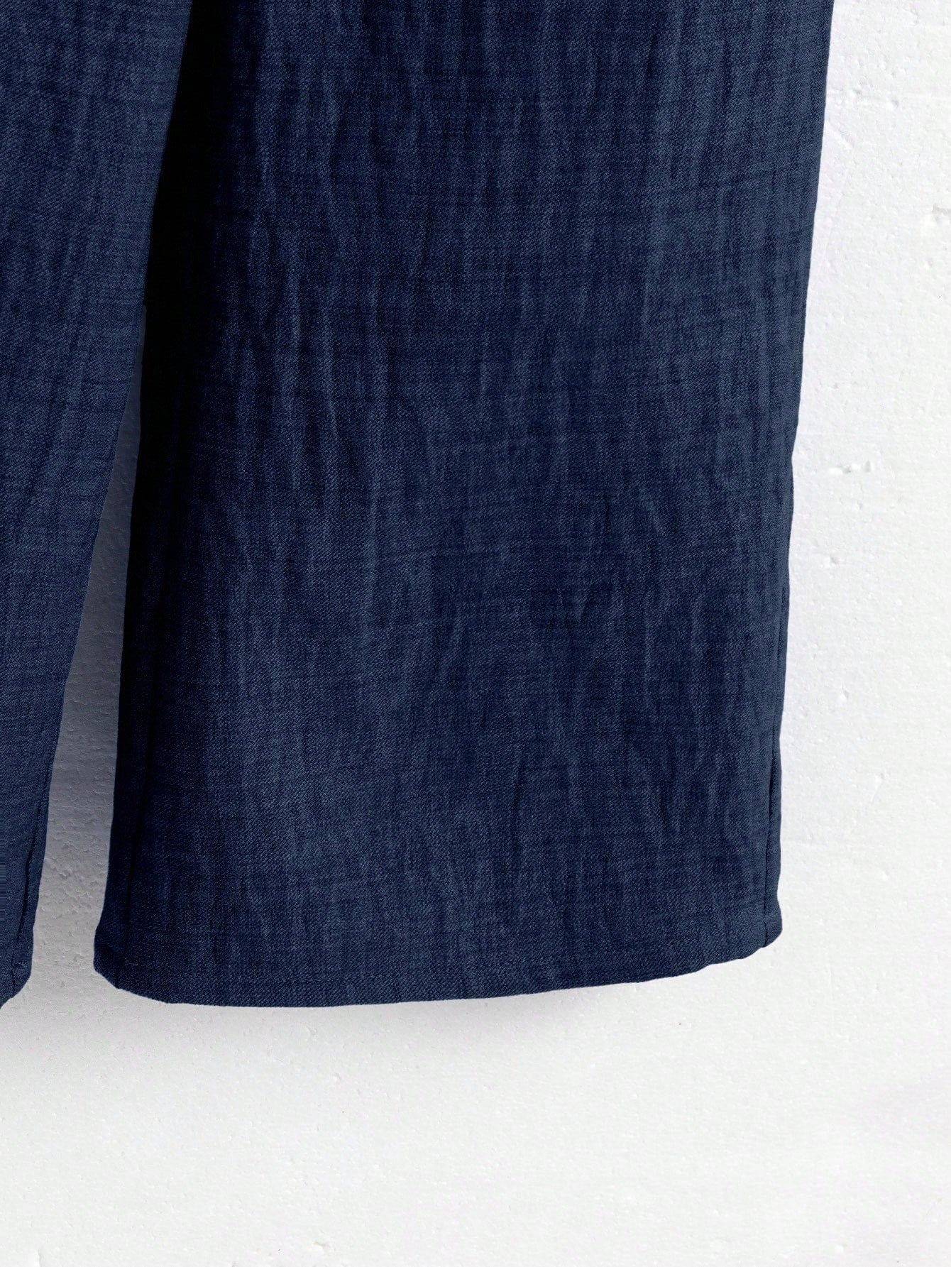 Girls Ruffle Sleeve Button-Back Top & Wide-Leg Pants Set - Midnight