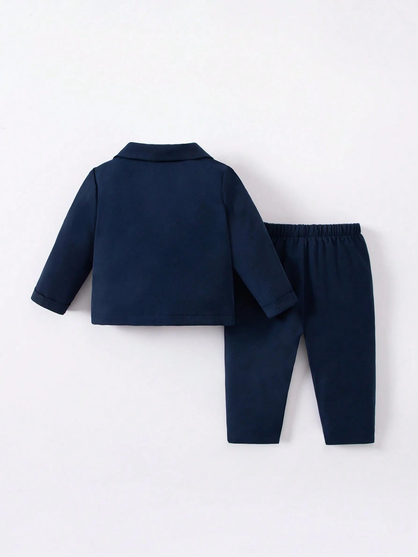 3pcs Baby Boys Bow Tie Blazer, Waistcoat & Trousers Set - Midnight ...