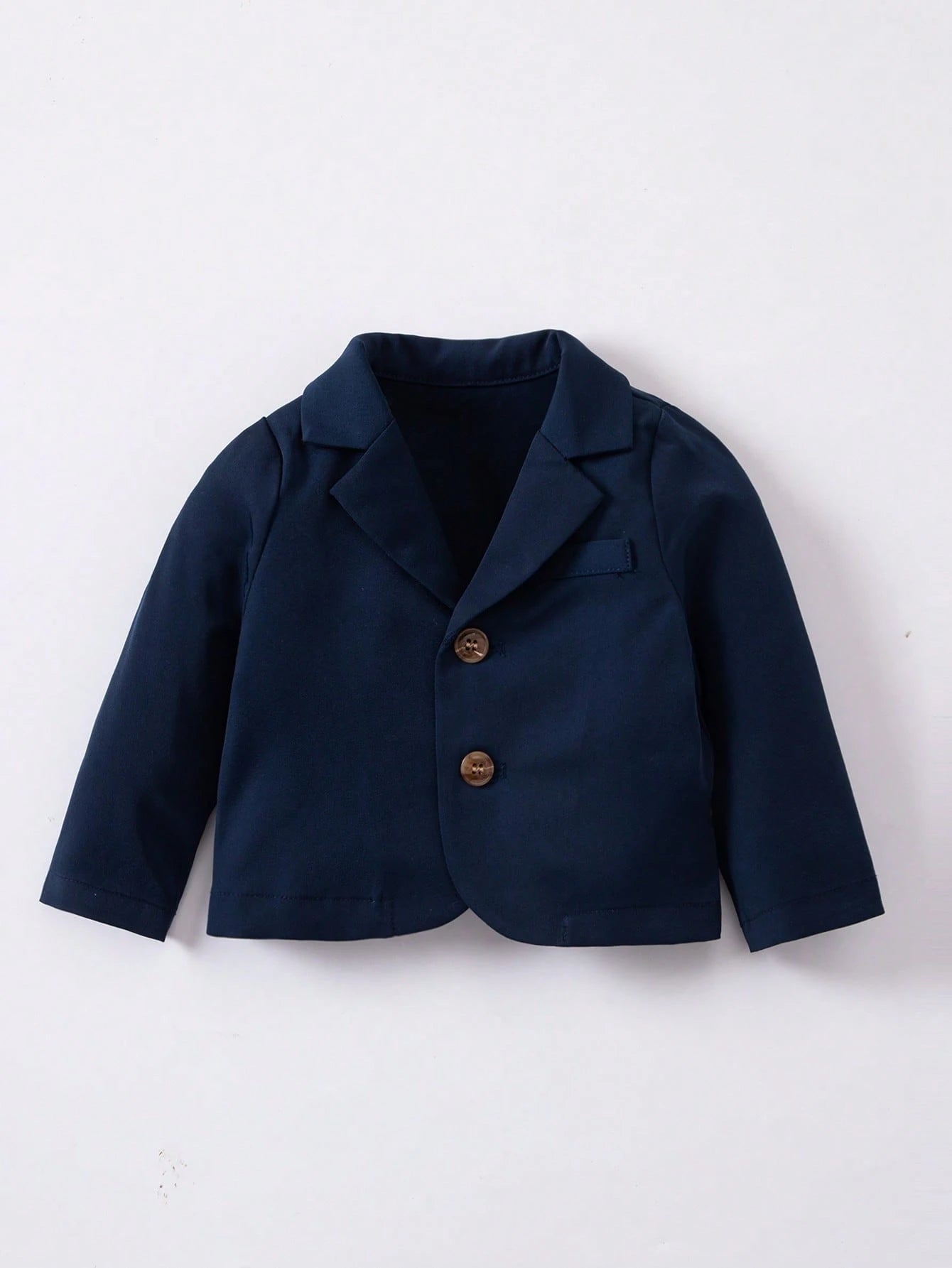 3pcs Baby Boys Bow Tie Blazer, Waistcoat & Trousers Set - Midnight ...