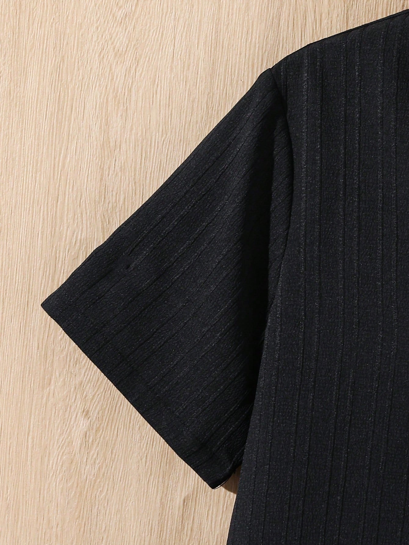 2pcs Boys Textured Linen Shirt & Straight Trousers Set - Onyx | 21 ...