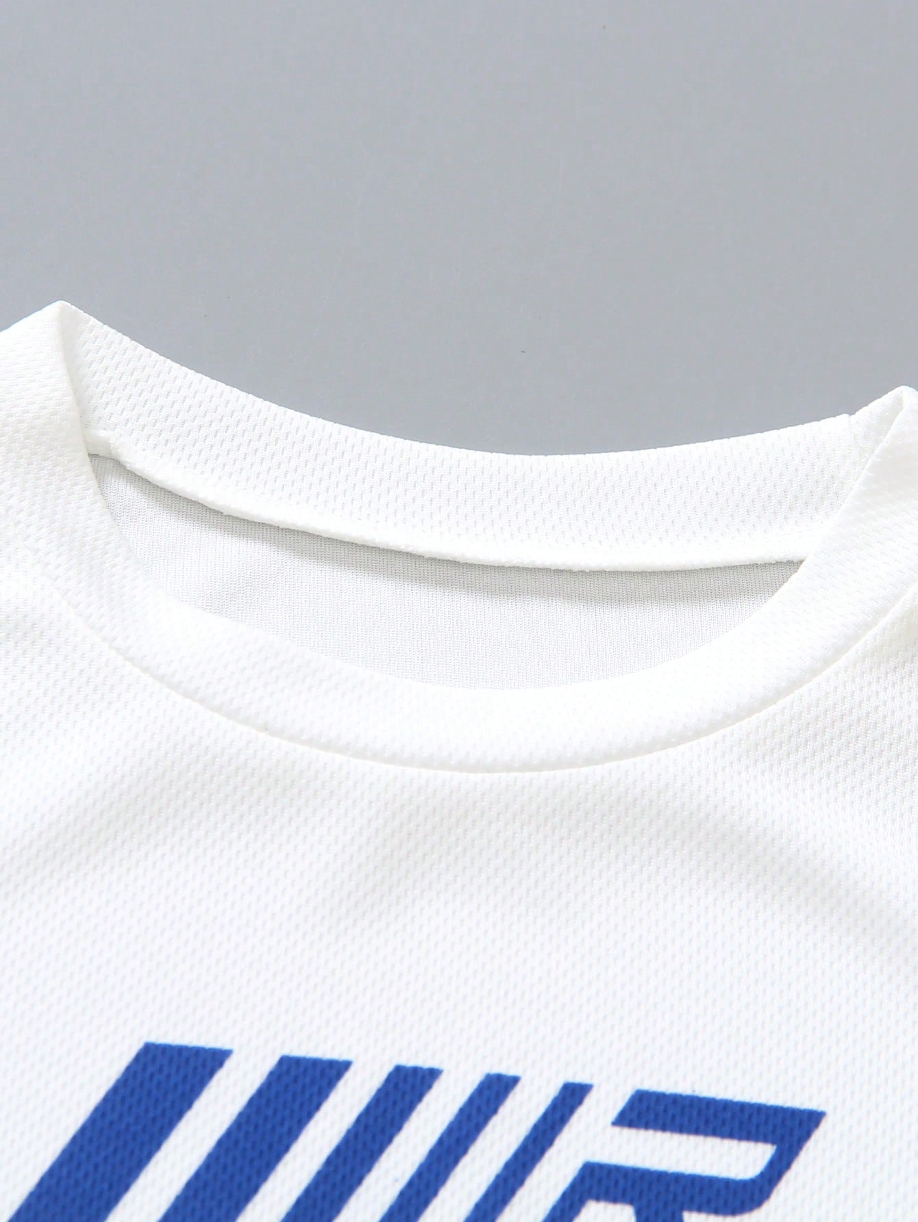 Boys Graphic Mesh Athletic Tee & Shorts Set - Cobalt