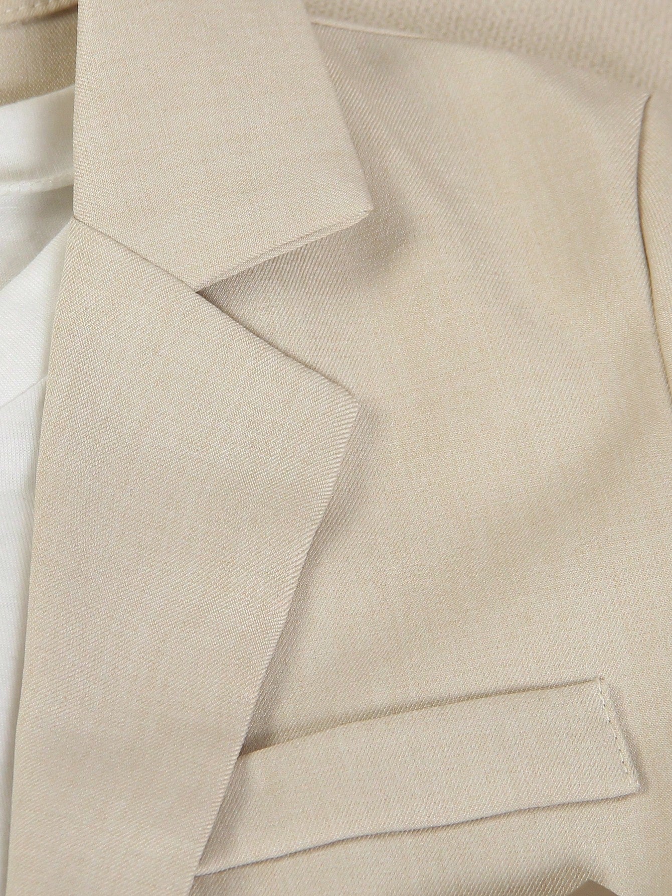 2pcs Big Boys Blazer Jacket & Shorts Set - Ivory