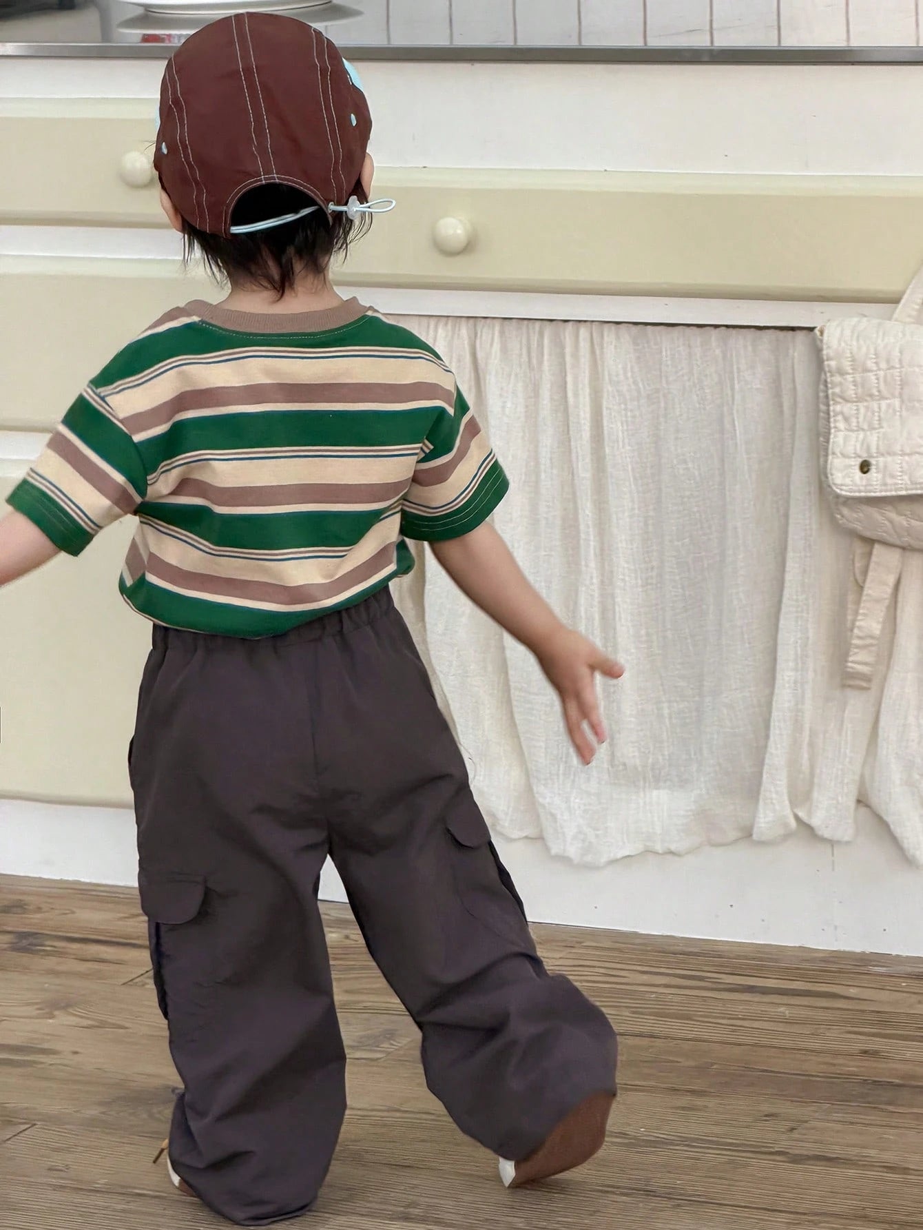 Boys Wide-Leg Cargo Pants - Graphite | 21 Century Kids