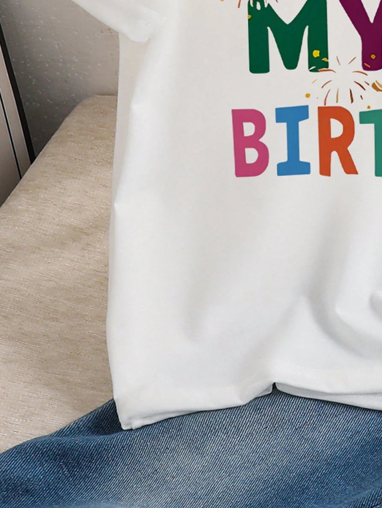 Boys It's My Birthday Graphic T-Shirt - Ivory | 21 Century Kids