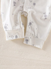 5pcs Baby Boys Dandelion Print Newborn Gift Set - Ivory | 21 Centur...