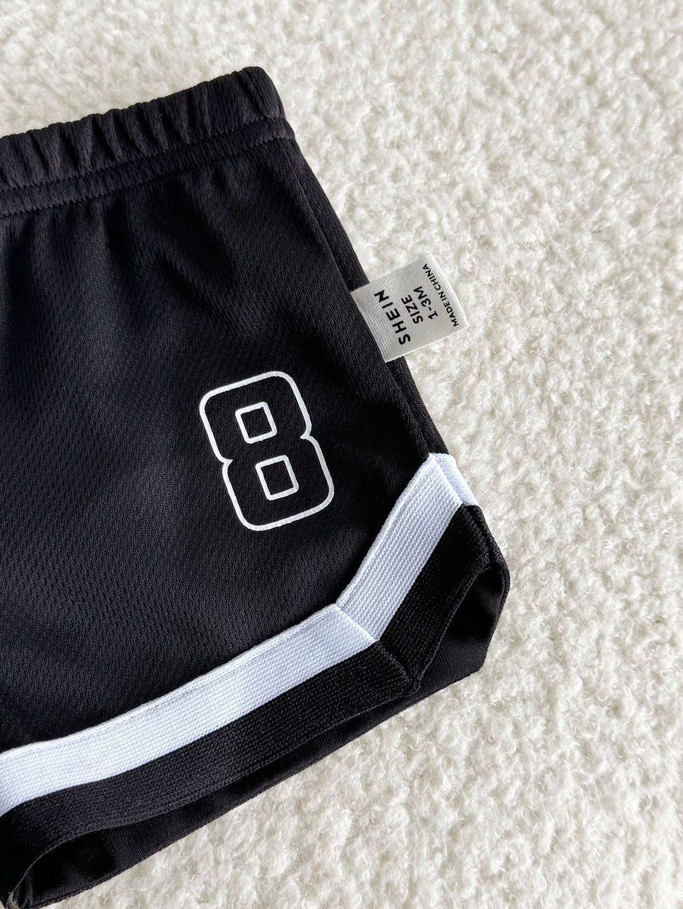 2pcs Baby Boys Los Angeles Baseball Jersey & Shorts Set - Ivory | 2...