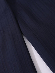 2pcs Girls Bow-Tie Peplum Top & Wide-Leg Pants Set - Midnight | 21 ...