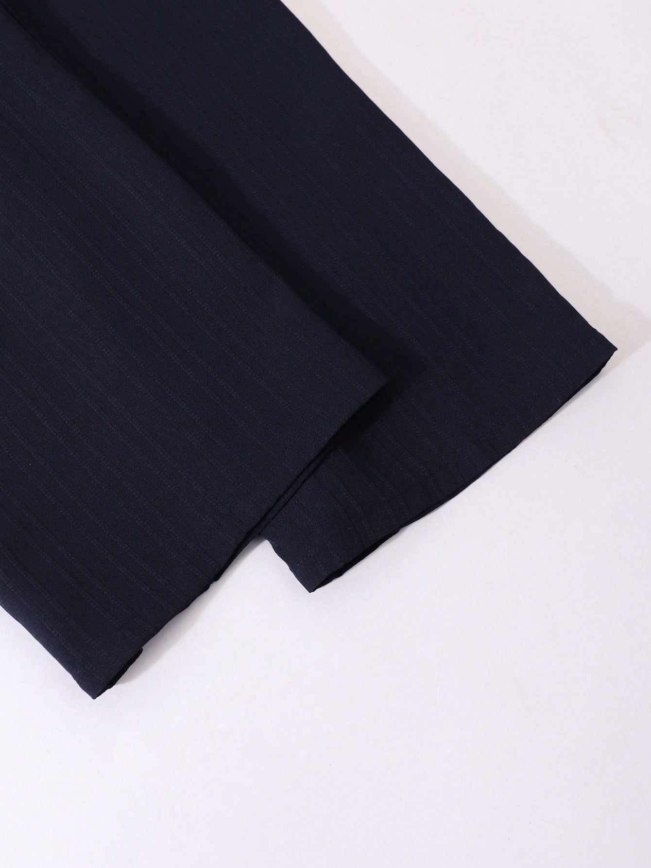 2pcs Girls Bow-Tie Peplum Top & Wide-Leg Pants Set - Midnight | 21 ...