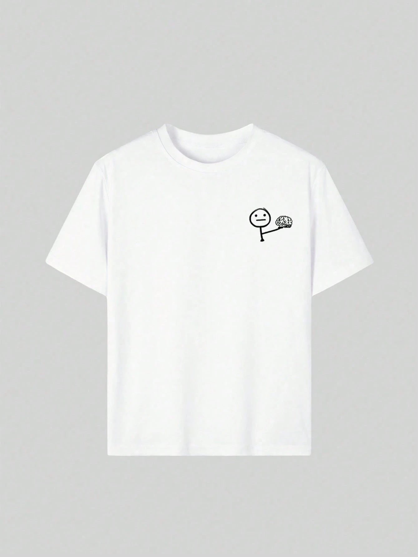 Boys PLZ USE IT Graphic Drop Shoulder Tee - Ivory | 21 Century Kids