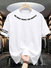 Boys Slogan Graphic Oversized Crew Neck Tee - Ivory | 21 Century Kids