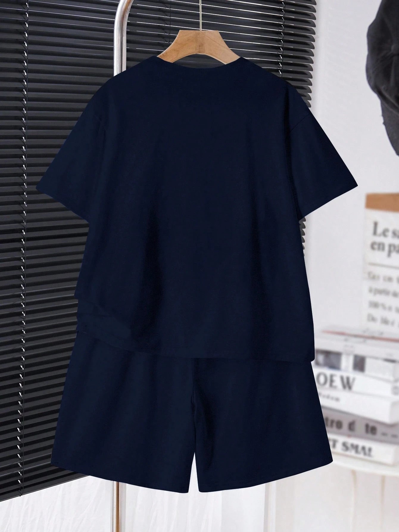 2pcs Big Boys King Graphic Oversized Tee & Shorts Set - Midnight | ...