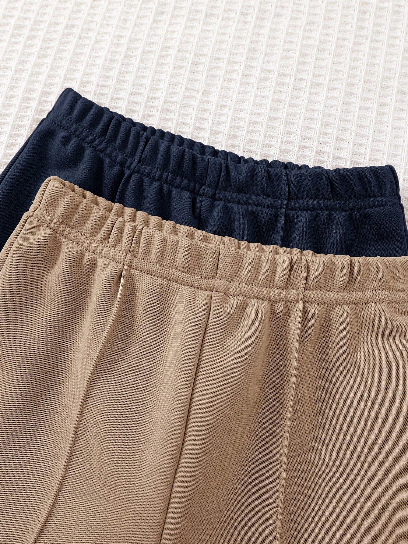 2pcs Boys Wide-Leg Tailored Trousers Set - Midnight | 21 Century Kids