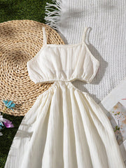 2pcs Girls Crochet Floral Cami Top & Skirt Set - Ivory | 21 Century...