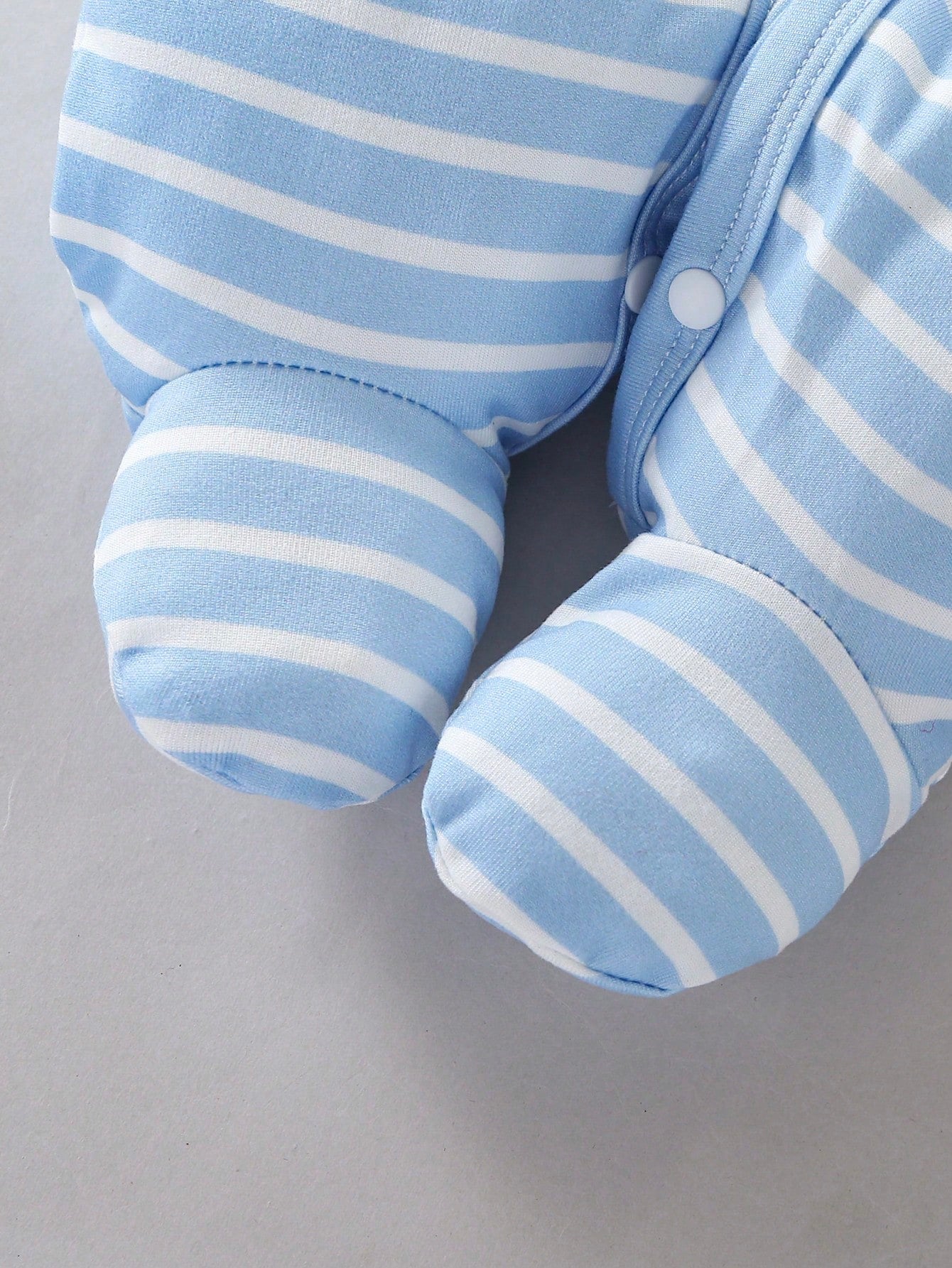 3pcs Baby Boys Star Print Footed Sleepsuit Set - Cerulean | 21 Cent...