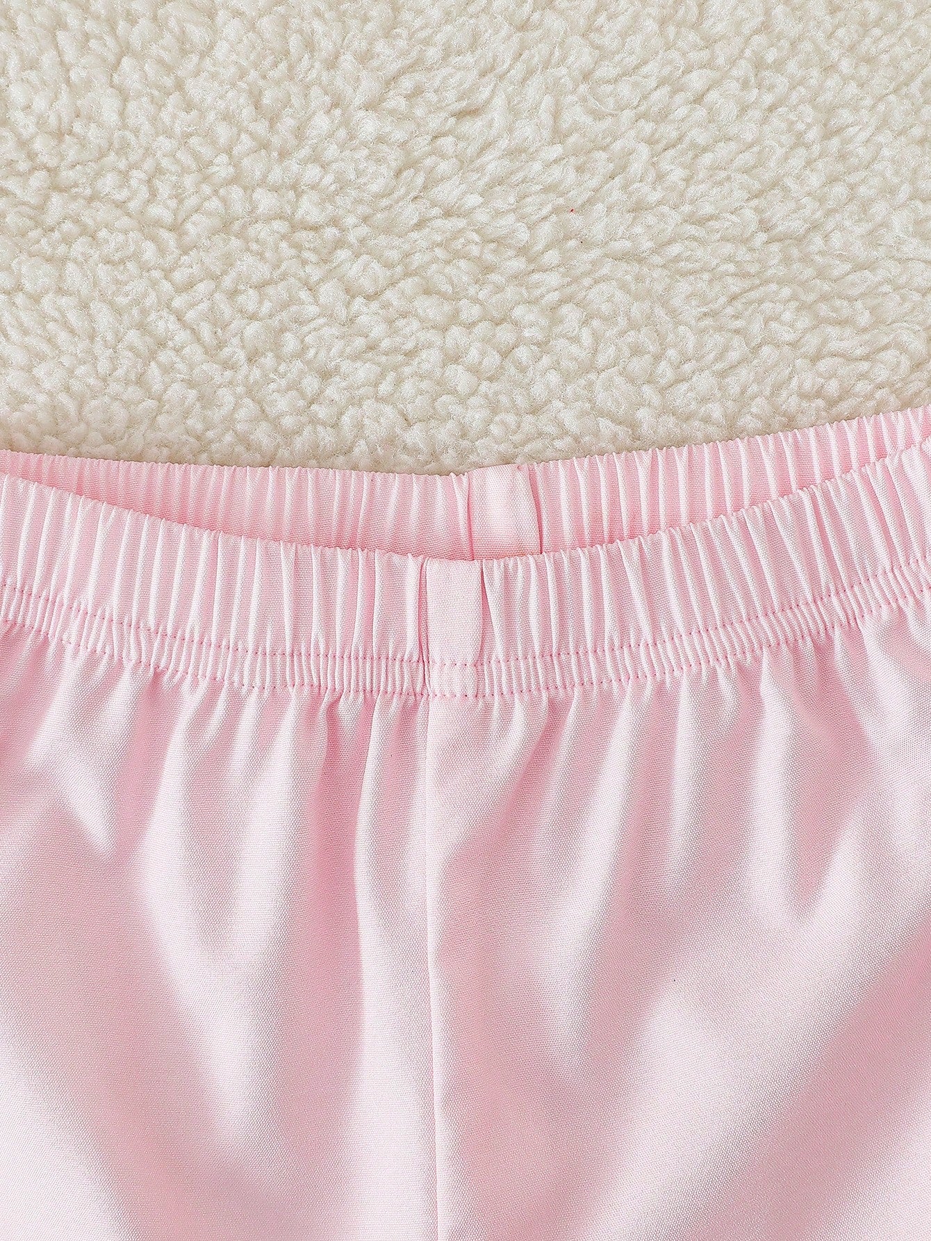 2pcs Girls Sequin Butterfly Embroidered Top & Pants Set - Blush | 2...