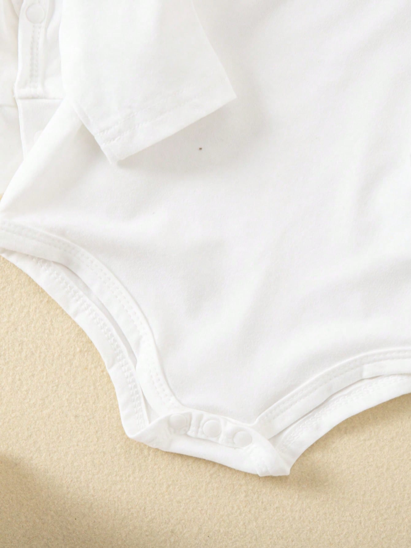 5pcs Baby Boys Sleepsuit Bodysuit & Footed Pants Set - Ivory | 21 C...