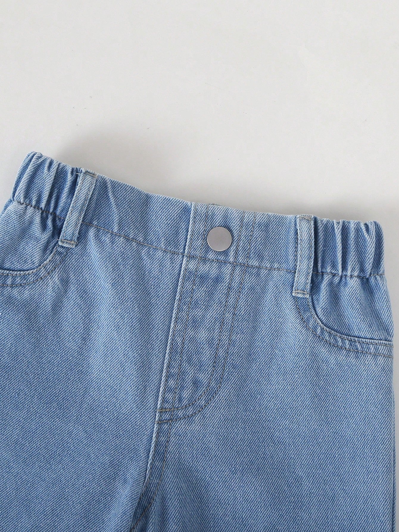 Boys Wide-Leg Barrel Denim Jeans - Chambray | 21 Century Kids
