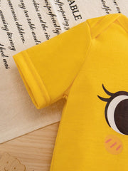 2pcs Baby Boys Duck Face Bodysuit & Shorts Set - Buttercup | 21 Cen...