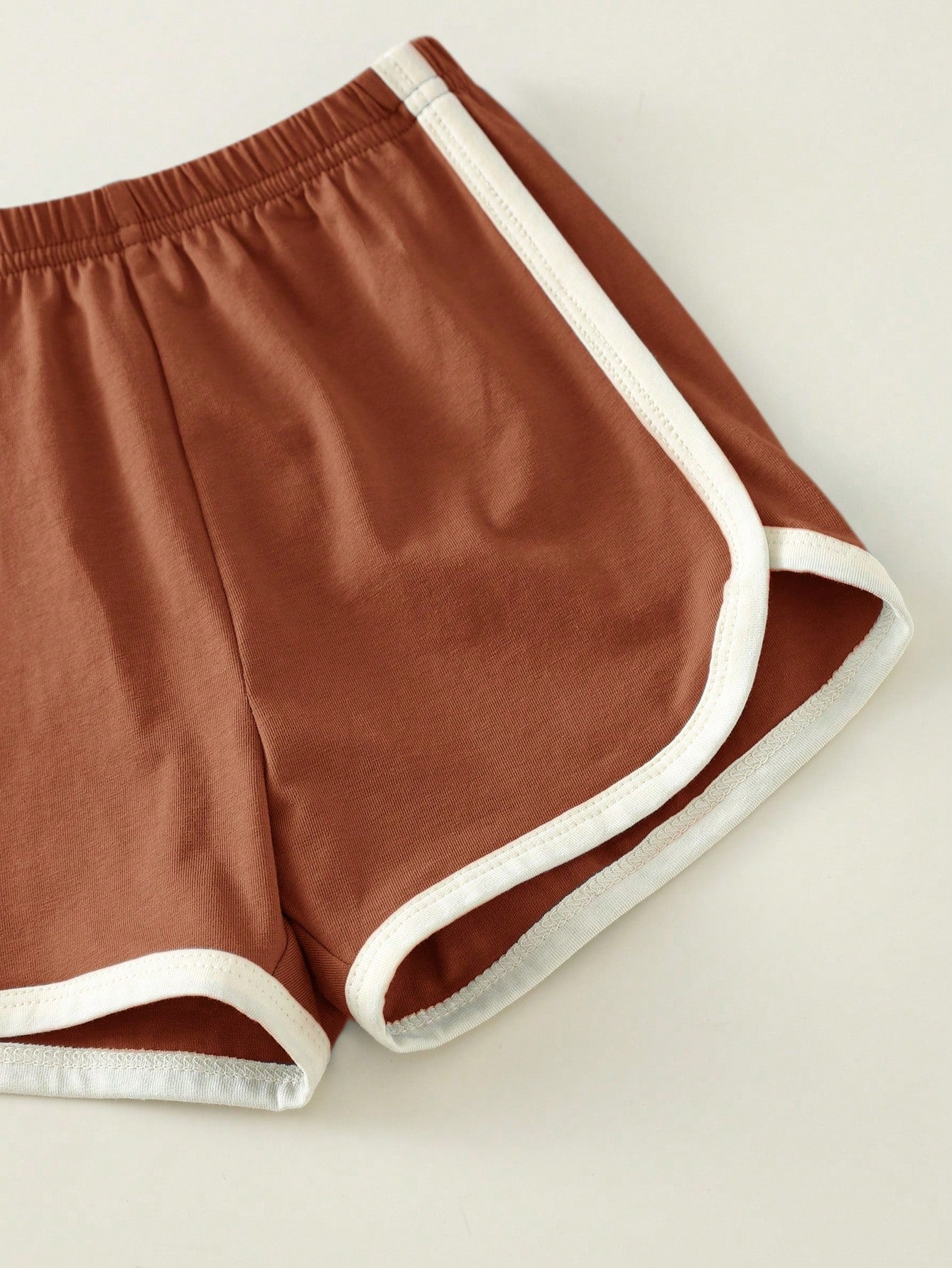 2pcs Boys Puppy Appliqué Tank Top & Dolphin Shorts Set - Terracotta...