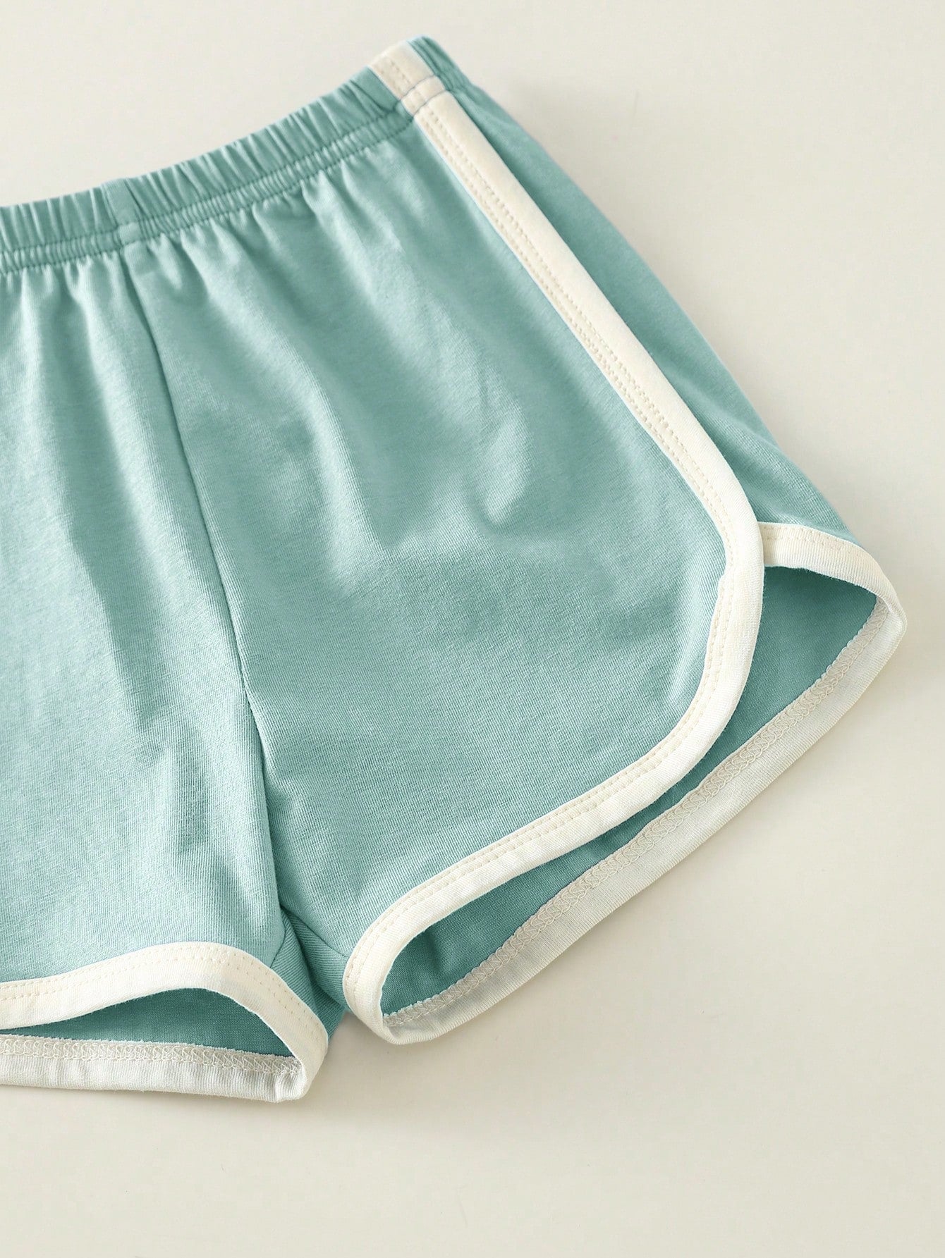 2pcs Boys Puppy Appliqué Vest & Runner Shorts Set - Celadon | 21 Ce...