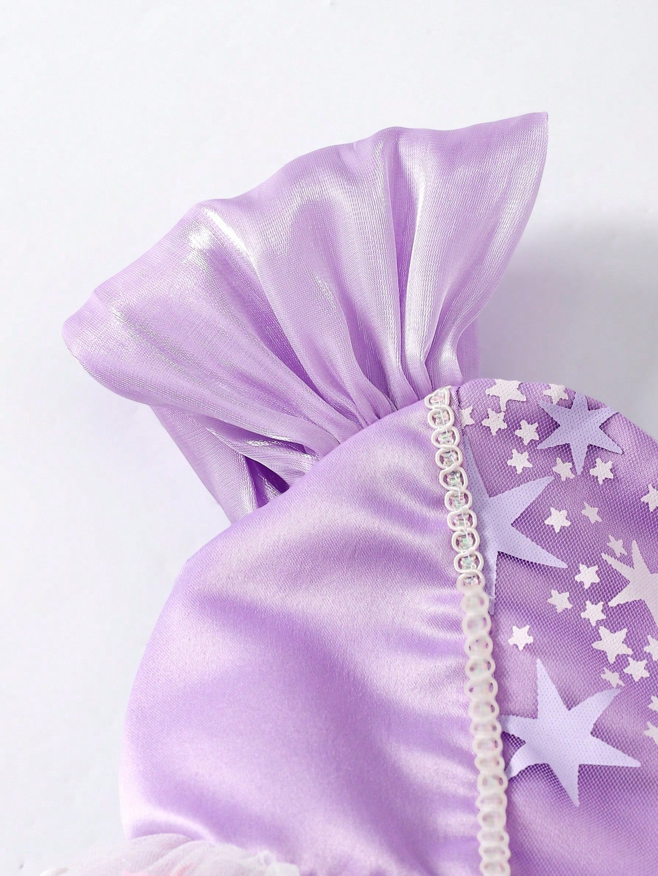 Girls Star Appliqué Satin & Tulle Ball Gown - Wisteria | 21 Century...