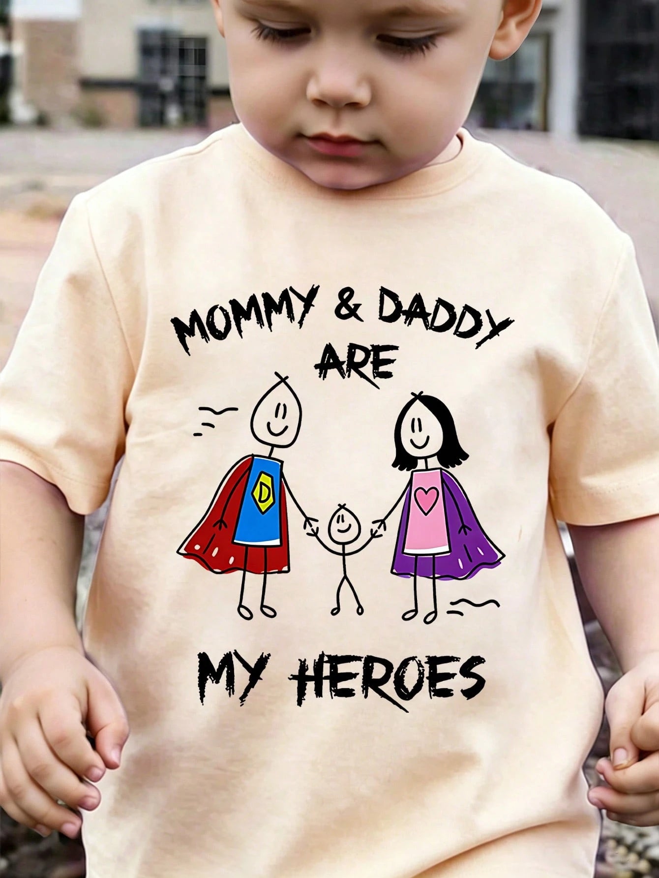 Boys Superhero Family Graphic Short Sleeve Tee - Ecru | 21 Century ...