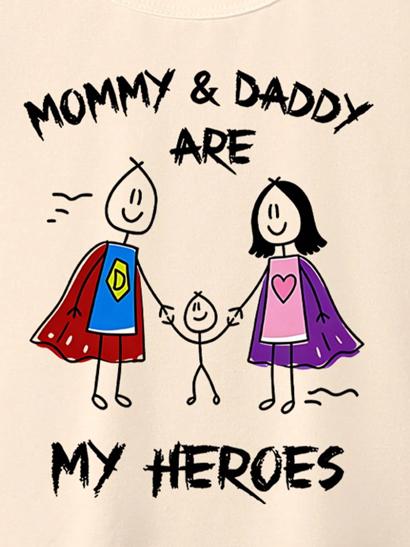Boys Superhero Family Graphic Short Sleeve Tee - Ecru | 21 Century ...