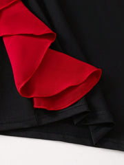 Girls Bow Detail Sleeveless Mini Dress - Onyx | 21 Century Kids