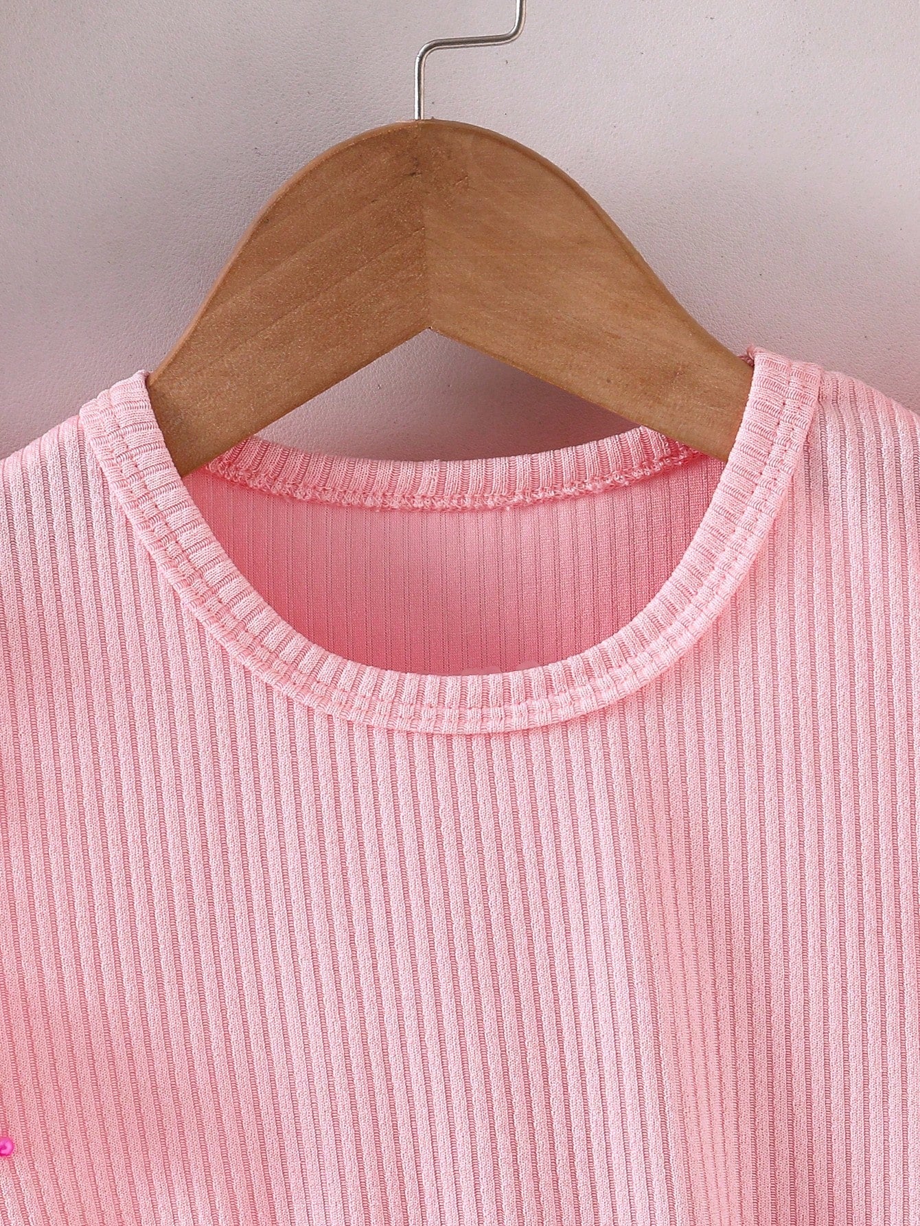 Girls Ribbed Bodice Star Tulle Bow Party Dress - Blush | 21 Century...