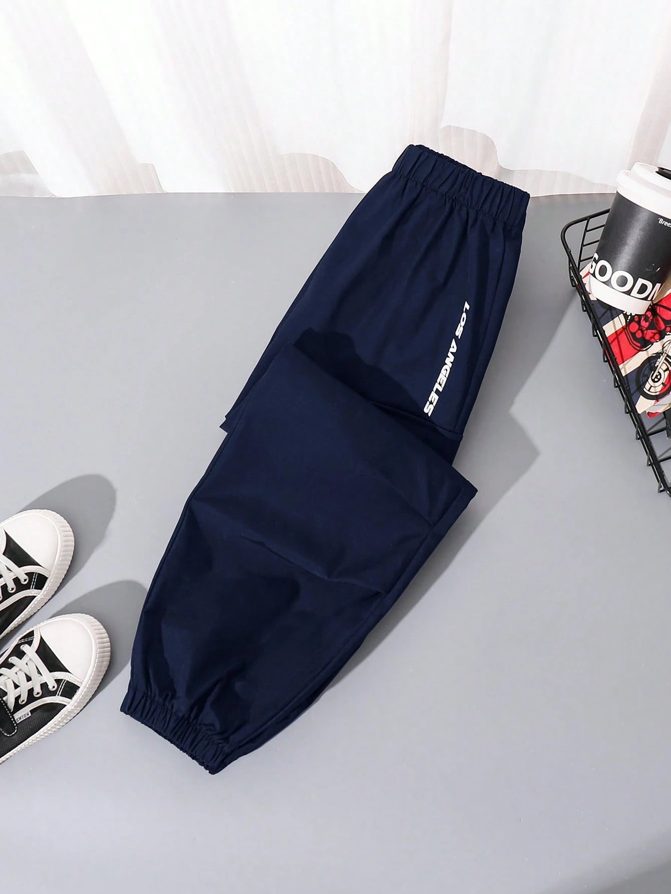 Big Boys Los Angeles Graphic Cargo Jogger Pants - Midnight | 21 Cen...