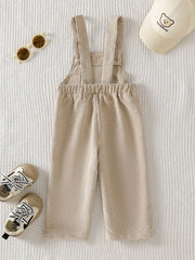 Boys Corduroy Dungaree Overalls - Griege | 21 Century Kids