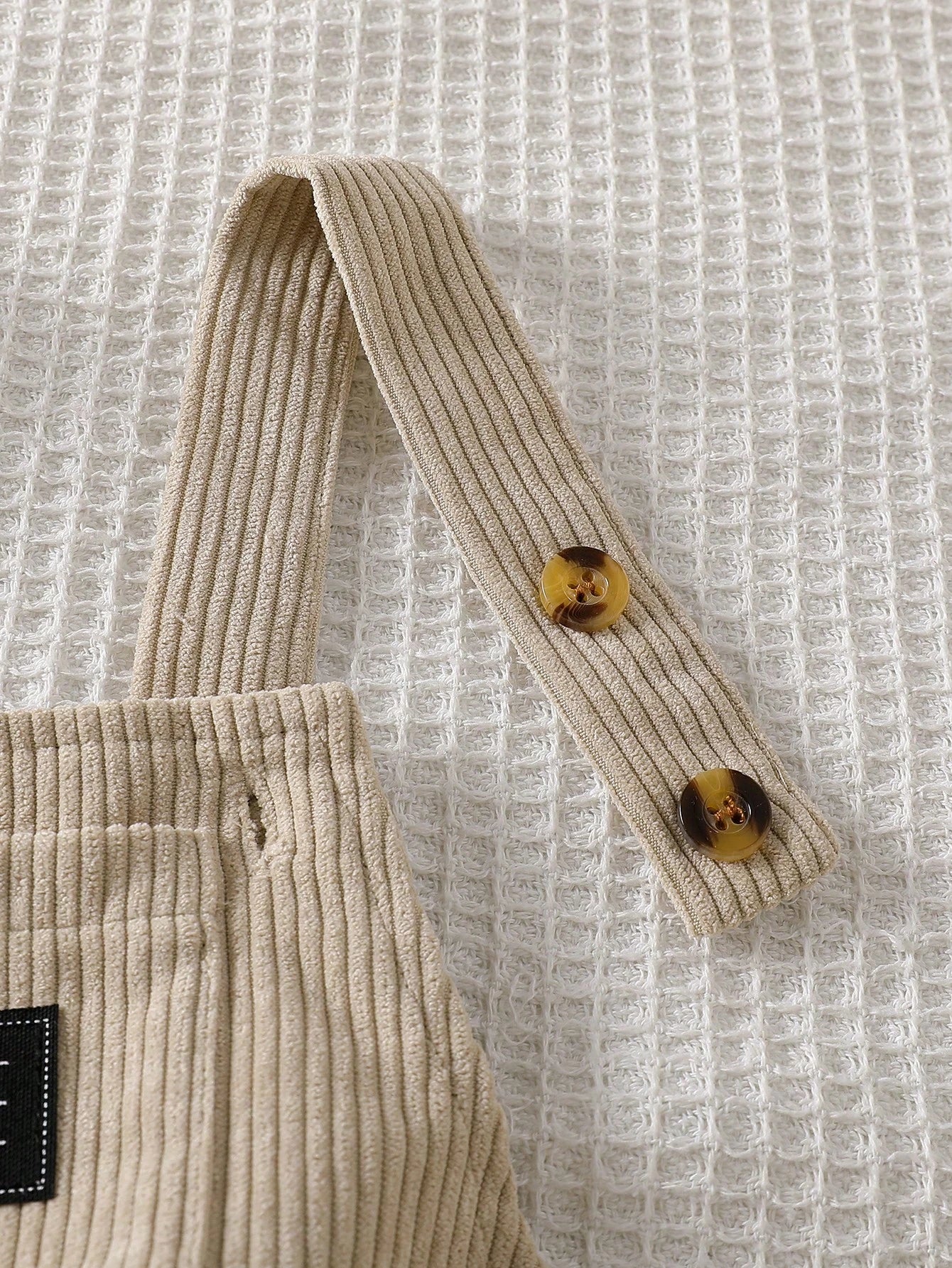 Boys Corduroy Dungaree Overalls - Griege | 21 Century Kids